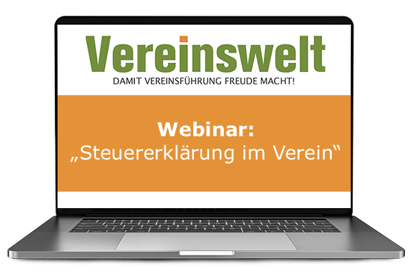 Webinar „Steuererklärung im Verein“