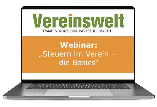 Webinar „Steuern im Verein – die Basics“