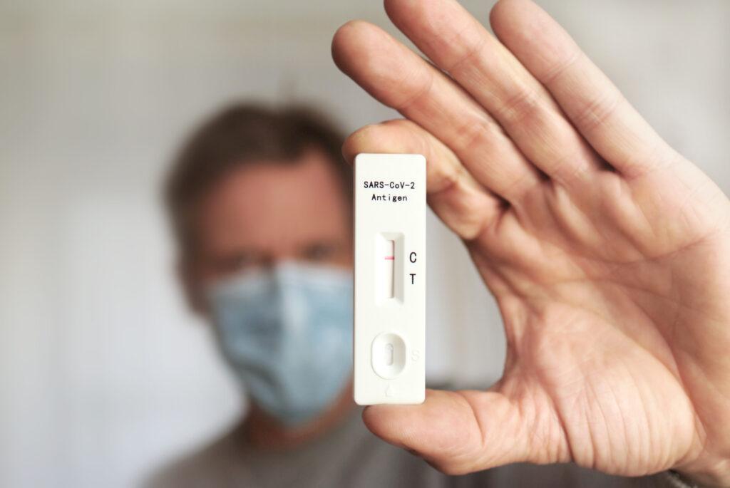 Schnelltest, Coronatest, Antigen-Test Sars-Cov-2